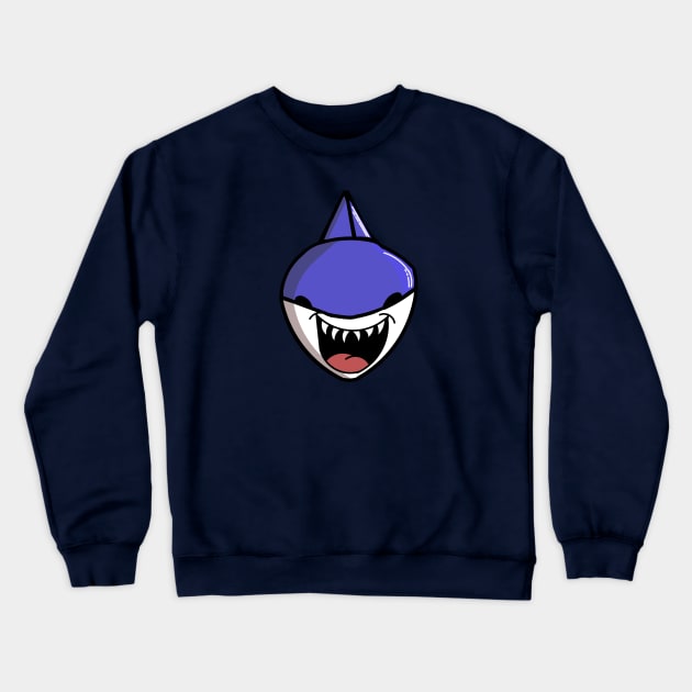 Happy Shark Crewneck Sweatshirt by The Good Life